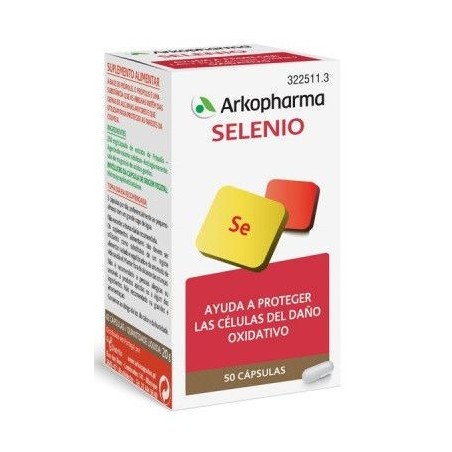 Arkopharma Selenio Arkovital 50 Cápsulas
