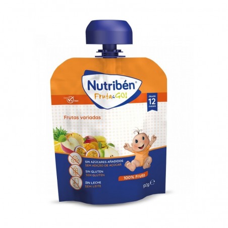 Nutribén Fruta &Go! Frutas Variadas 90gr