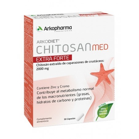 Arkodiet Chitosán Extra Forte 30 Cápsulas