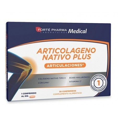 Forte Pharma Articolágeno Nativo Plus 30 Comprimidos