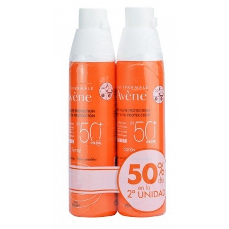 Avene Protector Solar Spray SPF50 Duplo 200ml