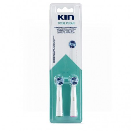 Kin Recambio Total Clean Cepillo Eléctrico 2uds