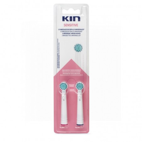 Kin Recambio Sensitive Cepillo Eléctrico 2uds