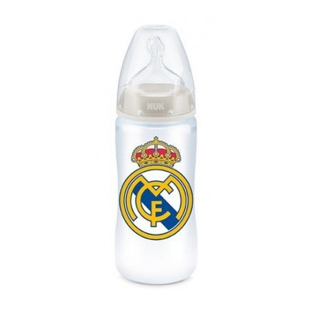 Nuk Biberón 6-8 Meses Silicona Real Madrid 300ml