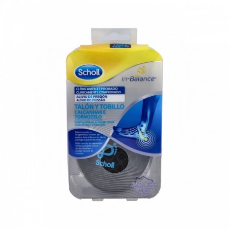Scholl In Balance Plantillas Tobillo y Talón Talla L 1 Par