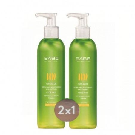 Babé Gel Aloe Vera Duplo 300ml + 300ml