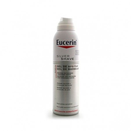 Eucerin Men Gel de Afeitar Hombre Piel Sensible, 150ml