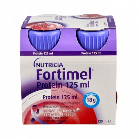 Nutricia Fortimel Protein Sabor Frutos Rojos 4 x 125ml