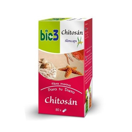 Bie3 Chitosan 500mg 80 Cápsulas