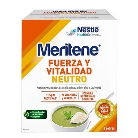 Meritene Neutro al Plato 7 Sobres X 50 gr