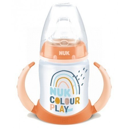 Nuk Biberón Silicona Entrena FC PP Colour Play 150ml