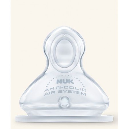 Nuk Tetina Silicona Anticólico T-1 2uds