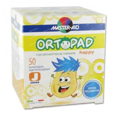 Ortopad Happy Parche Ocular Junior 20uds