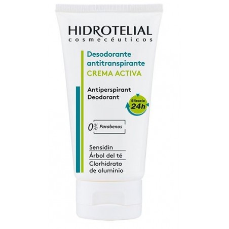 Hidrotelial Desodorante Antitranspirante Crema Activa 50ml