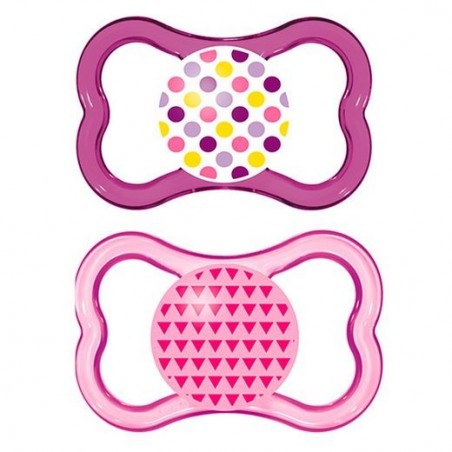 Mam Chupete Silicona Air 16 M Pack Doble