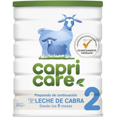 Capricare 2 Leche De Cabra Continuación 800 gr