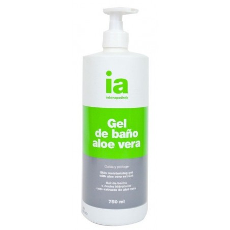 Interapothek Gel de Baño Aloe Vera Dosificador 750 ml