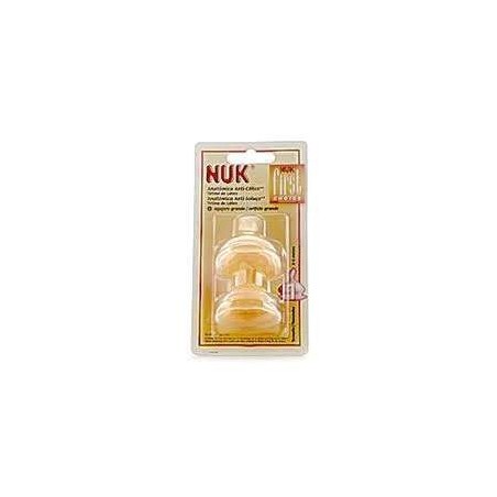 Nuk Tetina Ancha Latex T2 Agua (2 Unid)