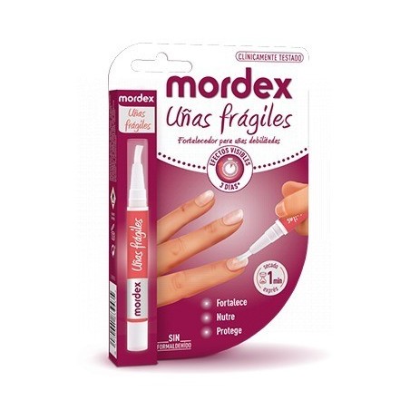 Mordex Uñas Frágiles Stick en Pincel