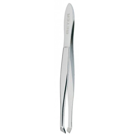 Beter Pinzas Depilar Punta Cangrejo Cromada 9,3 cm