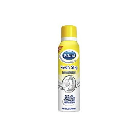 Dr Scholl Fresh Step Spray Antitranspirante Pies 150ml