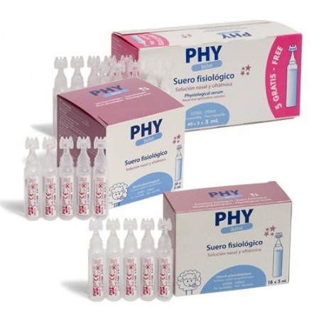 Phy Suero Fisiológico Monodosis 30x5ml