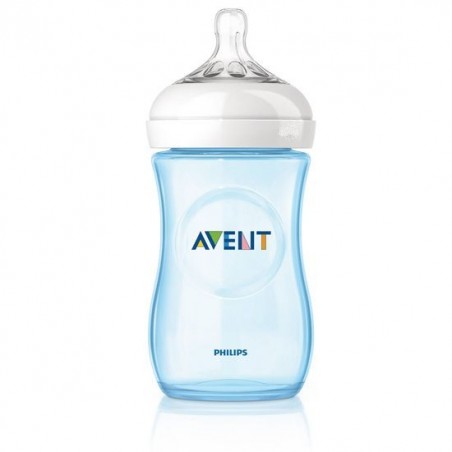Biberon Pp Natural Philips Avent 260 Ml Azul