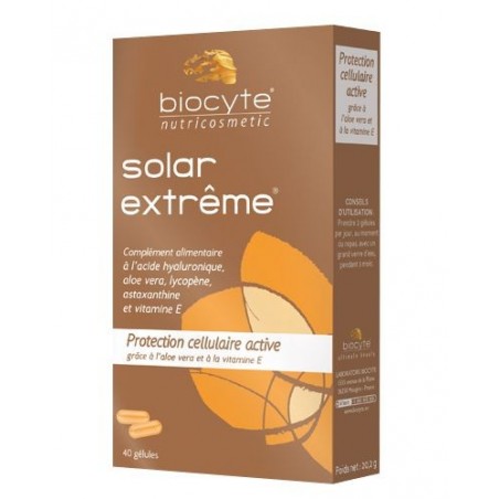 Biocyte Solar Extreme Complemento 40 Cápsulas