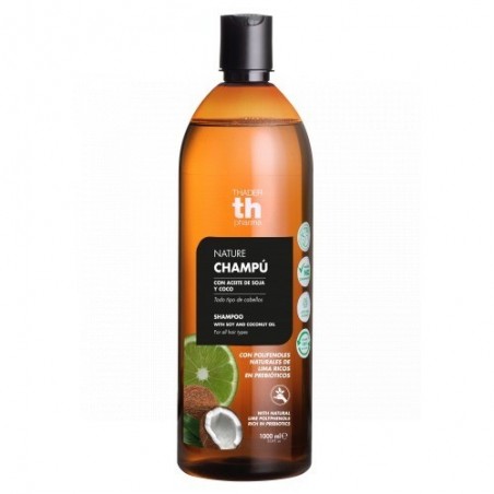 TH Pharma Champú con Aceite de Soja y Coco Polifenoles 1000 ml