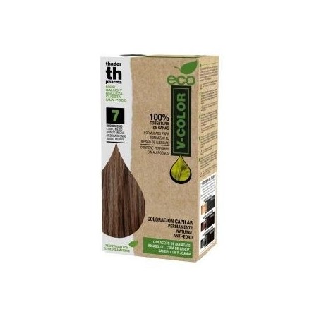 TH Pharma Kit Tinte en Casa V-Color ECO Nº7 Rubio Medio