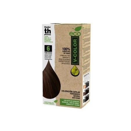 TH Pharma Kit Tinte en Casa V-Color ECO Nº6 Rubio Oscuro