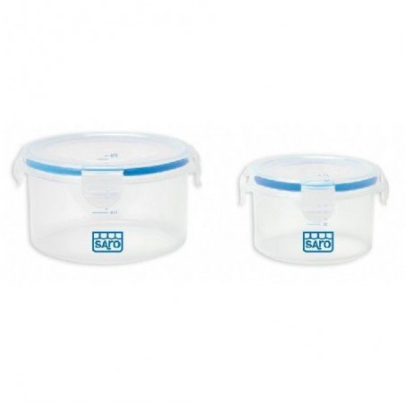 Saro Conjunto de Recipientes Herméticos 240 Ml + 640 Ml