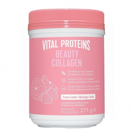 Vital Proteins Beauty Colágeno Fresa y Limón 271g