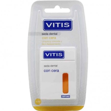 Vitis Seda Dental Con Cera 50 m