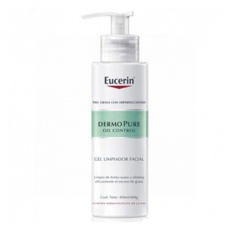 Eucerin Dermopure Oil Control Gel Limpiador Facial 400 ml