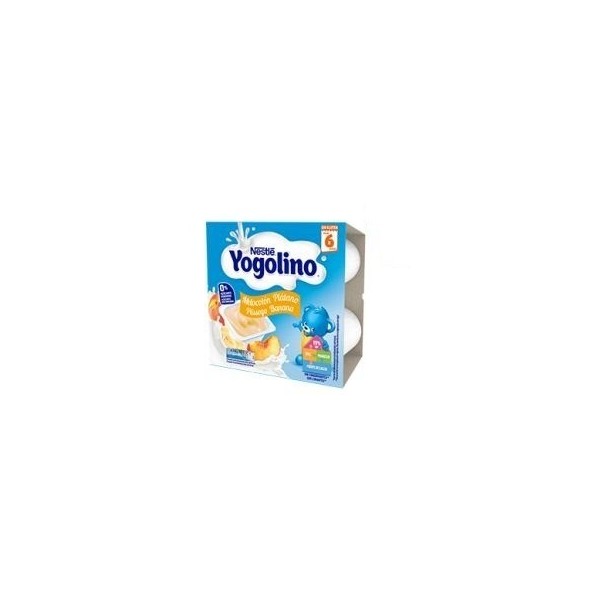 Nestlé Yogolino Melocotón Plátano 4x100g
