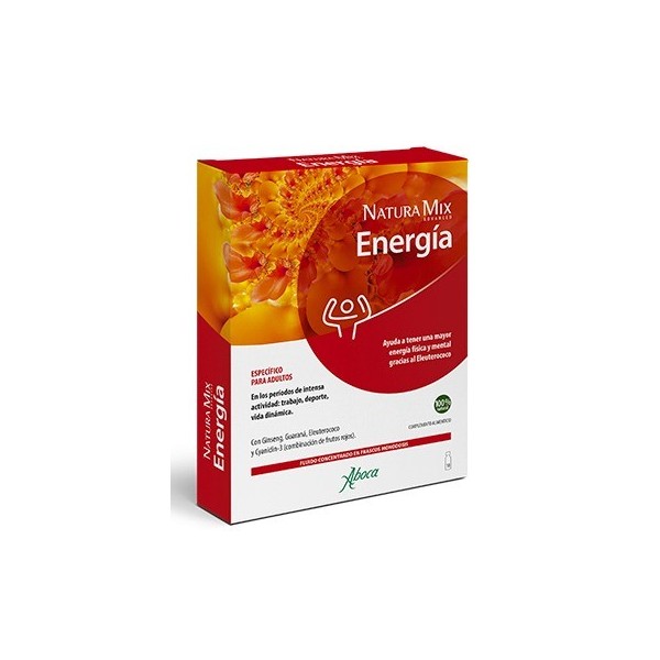 Aboca Natura Mix Advanced Energía 10 Frascos