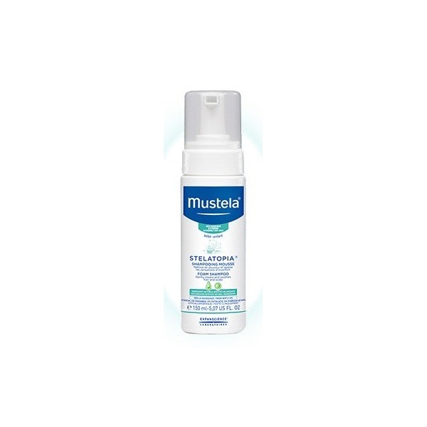 Mustela Stelatopia Champú Mousse Recién Nacido 150ml