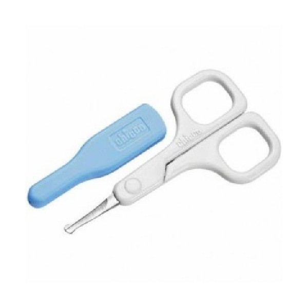 Chicco Tijeras Seguridad Uñas Recién Nacido Azul