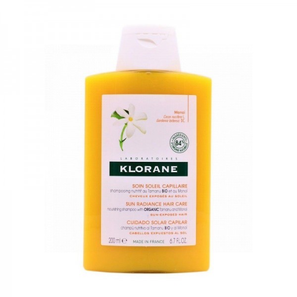 Klorane Polysianes Champú Nutritivo al Monoï y Tamanu Bio 200ml