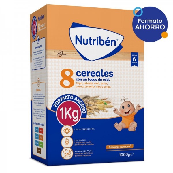 Nutribén 8 Cereales y Miel 1000gr