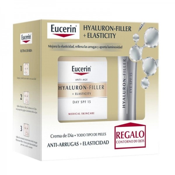 Eucerin Pack Hyaluron Filler + Elasticity + Contorno de Ojos