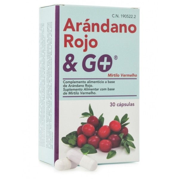 Pharma & Go Arandano Rojo & Go 30 Capsulas