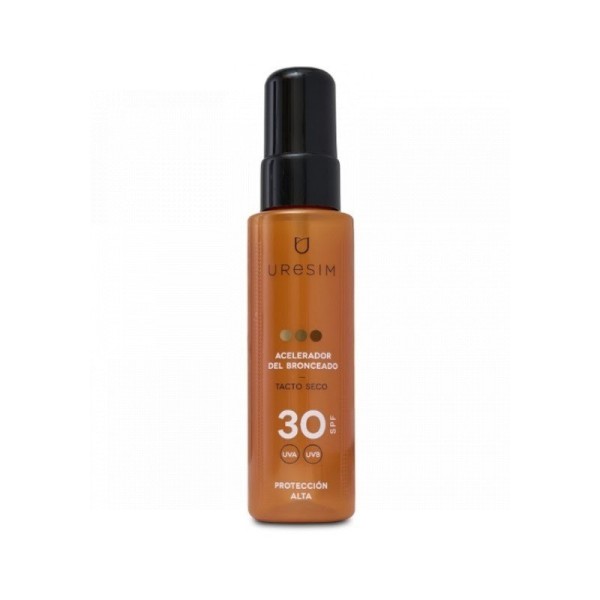 Uresim Acelerador del Bronceado Tacto Seco SPF-30 100ml