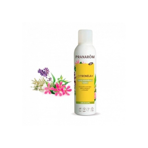 Pranarom Citronela + Spray Atmósfera y Tejidos 150 Ml
