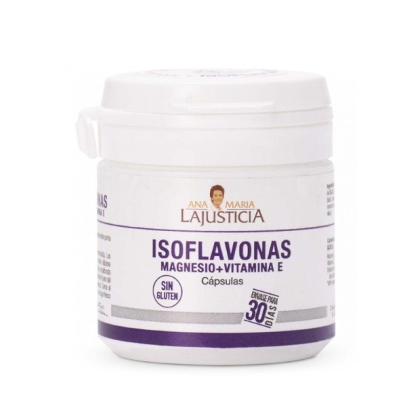Ana María Lajusticia Isoflavonas con Magnesio + Vitamina E 30 Cápsulas