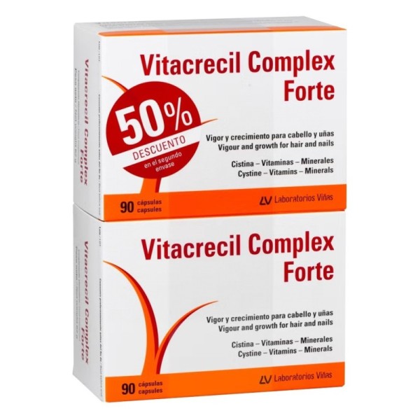 Pack Vitacrecil Complex Forte 2x90 Capsulas