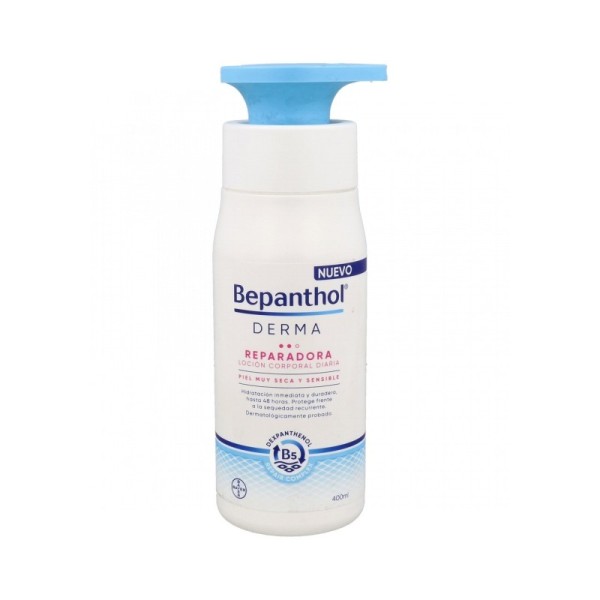 Bepanthol Derma  Reparadora Locion Corporal Diaria 1 Envase 400 ml