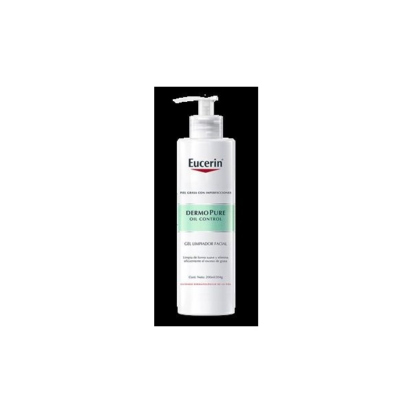 Eucerin Dermopure Oil Control Gel Limpiador Facial 200 ml
