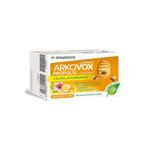 Arkovox Própolis + Vitamina C 24 Comprimidos